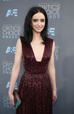 KRYSTEN RITTER at Critics’s Choice Awards 2016 in Santa Monica 01/17/2016