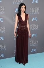 KRYSTEN RITTER at Critics’s Choice Awards 2016 in Santa Monica 01/17/2016