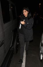 KYLIE JENNER Leave Yamato Japanese Restaurant in Agoura Hills 01/17/2016