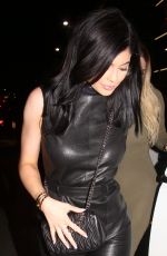 KYLIE JENNER Leaves Wiltern Theater in Los Angeles 01/28/2016