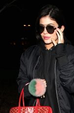 KYLIE JENNER Night Out in Calabasas 01/29/2016