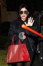 KYLIE JENNER Night Out in Calabasas 01/29/2016