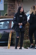 KYLIE JENNER Out and About in Agoura Hills 01/17/2016