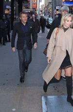 KYM JOHNSON Leaves Good Morning America in New York 01/20/2016