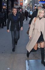 KYM JOHNSON Leaves Good Morning America Studio in New York 01/20/2016