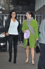 KYM MARSH ant TONIA BUXTON Leaves ITV Studios in London 01/29/2016