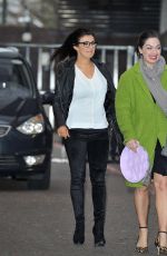 KYM MARSH ant TONIA BUXTON Leaves ITV Studios in London 01/29/2016