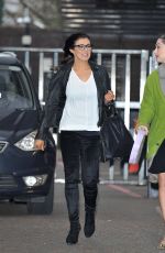 KYM MARSH ant TONIA BUXTON Leaves ITV Studios in London 01/29/2016