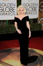 LADY GAGA at 73rd Annual Golden Globe Awards in Beverly Hills 10/01/2016