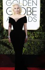 LADY GAGA at 73rd Annual Golden Globe Awards in Beverly Hills 10/01/2016