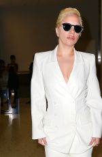 LADY GAGA Out and About in New York 12/09/2015 