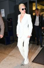 LADY GAGA Out and About in New York 12/09/2015 
