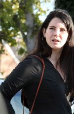 LANA DEL REY at Fred Segal in West Hollywood 01/07/2016