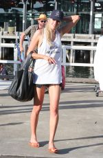 LARA STONE Out in Sydney Harbour 01/19/2016