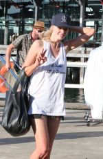 LARA STONE Out in Sydney Harbour 01/19/2016