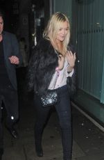 LAURA WHITMORE Leave Tape Nightclub in London 01/30/2016