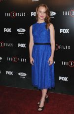 LAUREN AMBROSE at Season Premiere of The X-Files at The California Science Center 01/12/2016