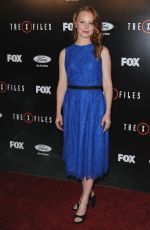 LAUREN AMBROSE at Season Premiere of The X-Files at The California Science Center 01/12/2016
