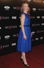 LAUREN AMBROSE at Season Premiere of The X-Files at The California Science Center 01/12/2016