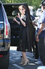 LAUREN COHAN on the Set of Extra in Hollywood 01/12/2016