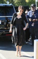 LAUREN COHAN on the Set of Extra in Hollywood 01/12/2016