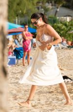 LAUREN SILVERMAN in Bikini at a Beach in Barbados 01/09/2016 