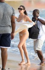 LAUREN SILVERMAN in Bikini at a Beach in Barbados 01/09/2016 