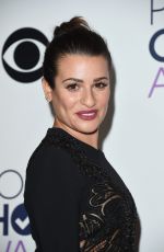 LEA MICHELE at 2016 People’s Choice Awards in Los Angeles 01/06/2016