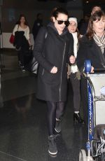 LEA MICHELE at JFK Airport in New York 01/19/2016