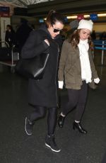 LEA MICHELE at JFK Airport in New York 01/19/2016