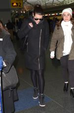 LEA MICHELE at JFK Airport in New York 01/19/2016