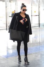 LEA MICHELE at JFK Airport in New York 01/26/2016