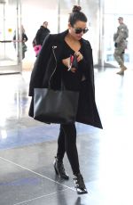 LEA MICHELE at JFK Airport in New York 01/26/2016