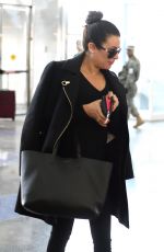 LEA MICHELE at JFK Airport in New York 01/26/2016