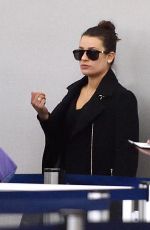 LEA MICHELE at JFK Airport in New York 01/26/2016