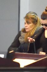 LEA MICHELE at JFK Airport in New York 01/26/2016