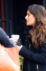 LEA MICHELE Out and About in New York 01/25/2016