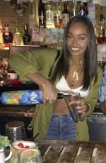 LEIGH-ANNE PINNOCK at Mahiki Nightclub in London 01/16/2016