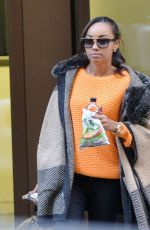 LEIGH-ANNE PINNOCK Leaves Sony Office in London 01/20/2016