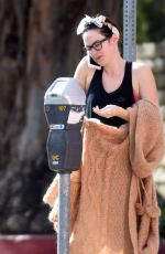 LENA HEADEY at Lousey Nitpickers Salon in Los Angeles 01/14/2016