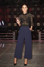 LENA MEYER-LANDRUT at The Voive Kids Promotion in Berlin 01/23/2016