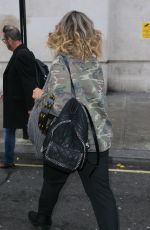 LEONA LEWIS Leaves BBC Radio 2 Studios in London 01/08/2016
