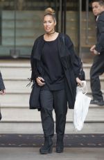 LEONA LEWIS Out and About in London 01/10/2016