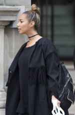 LEONA LEWIS Out and About in London 01/10/2016