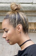 LEONA LEWIS Out and About in London 01/10/2016