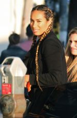 LEONA LEWIS Shopping at Nasty Gal in West Hollywood 12/29/2015