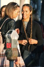 LEONA LEWIS Shopping at Nasty Gal in West Hollywood 12/29/2015