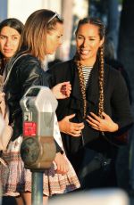 LEONA LEWIS Shopping at Nasty Gal in West Hollywood 12/29/2015