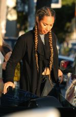 LEONA LEWIS Shopping at Nasty Gal in West Hollywood 12/29/2015