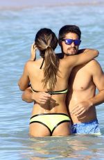 LERYN FRANCO in Bikini at a Beach in Miami 01/07/2016